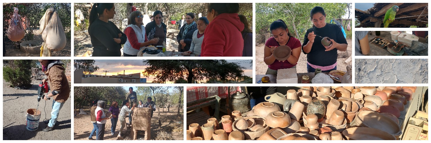 Ninashpa, proyecto productivo de cerámicas en La Invernada