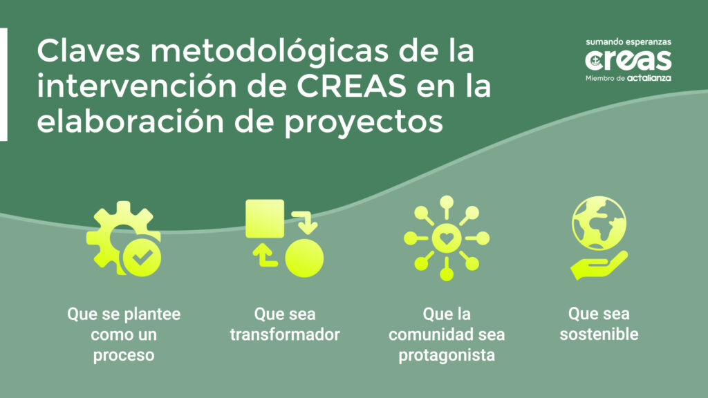 Claves metodológicas de los proyectos en CREAS