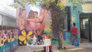 Nuevo mural de la sede de la Red El Encuentro